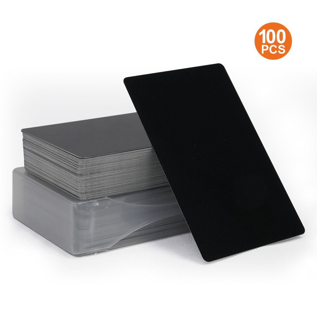 Purple Aluminum Business Cards (100 Pieces)